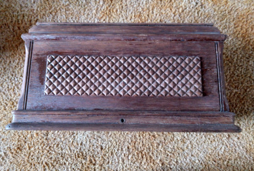 Vintage wood singer treadle - wood,