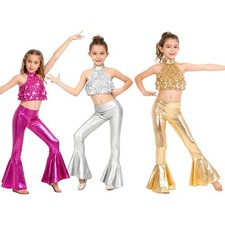 UK Girl Sequin Dance Outfit