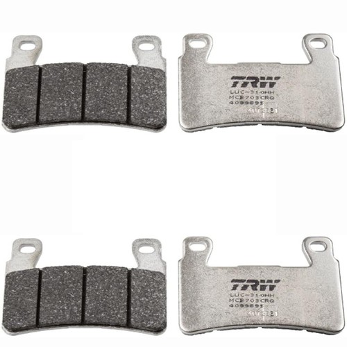 Front brake pad - front,