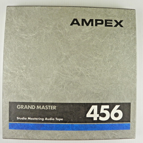 Ampex 456 grand master metal - ampex,