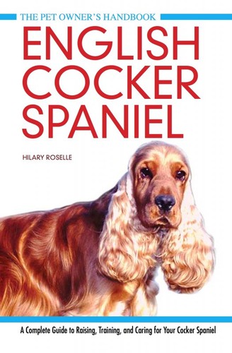 English cocker spaniel book - book, a