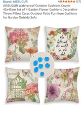 4pk cushion covers