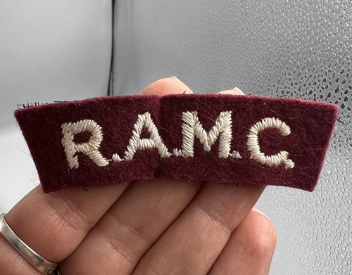 Genuine ww2 ramc - genuine, cloth