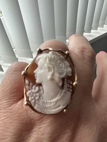 Vintage artisan crafted cameo - vintage,