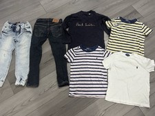 Bundle Boys Authentic Designer Clothes Ralph Lauren  Paul Smith Levi 5-6 years