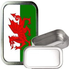 Welsh Flag 1oz Silver  Tin