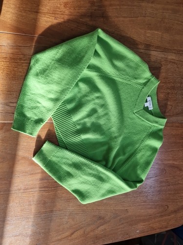 Cos green 100 wool - green, 100%