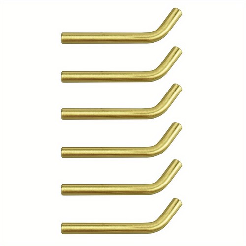 6pcs solid brass - solid, l