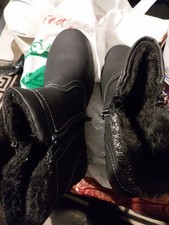 Brand new fur - fur, boots