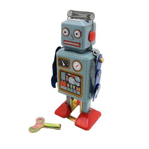 Wind tinplate toy walking - tinplate,