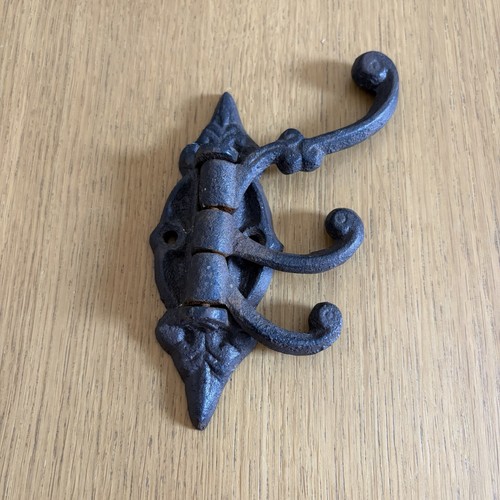 Cast iron coat hook - coat, 3