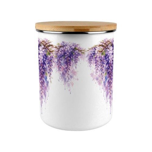 Extra large enamel canister - extra,