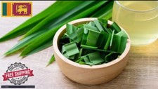 Dried Pandan Rampe Leaves Tea Ceylon Organic Natural Amaryllifolius Plants 100g