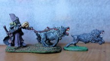 Hobgoblin Handler and 3 Hobhounds C27 Set Pre Slotta Citadel Miniatures Metal