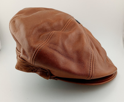 Bakerboy cap hat tan - bakerboy, brown