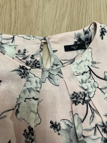 Blush pink shift dress - a,