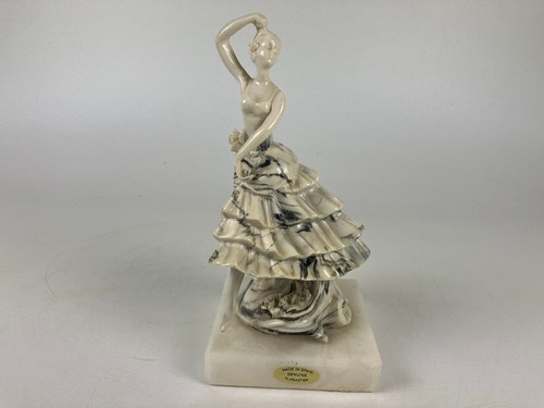 Genuine alabaster ballerina - alabaster,