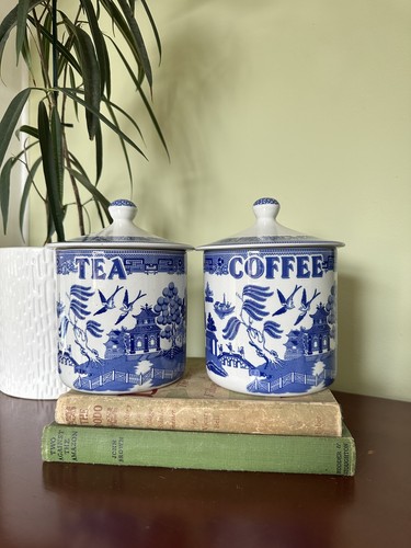 Spode willow blue tea - willow,
