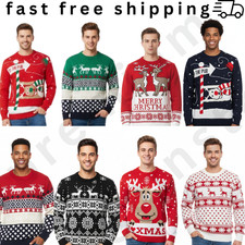 Mens Christmas Jumpers Festive