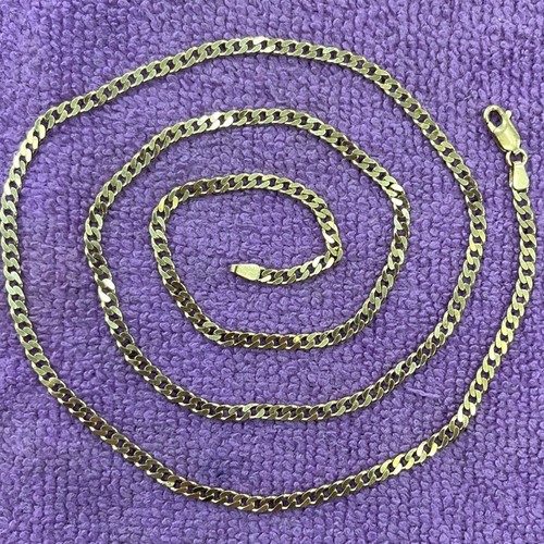 9ct gold chain - gold,