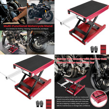 Motorcycle Lift Scissor Jack Motor Bike Repair Stand Hoist ATV Cruiser Dirt