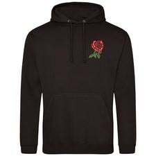 Embroidered English Rose