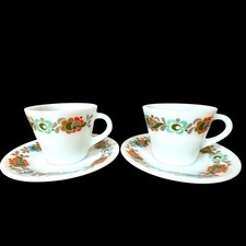 Vintage JAJ Pyrex Set Of 2 Cup