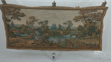 Vintage French Lovely Landscape Scene Home Decor Wall Hanging Tapestry 165x75 cm