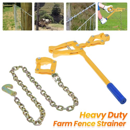 Heavy duty chain - duty, strainer
