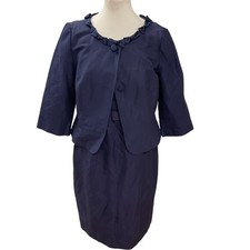 Bennett skirt suit navy - lk,