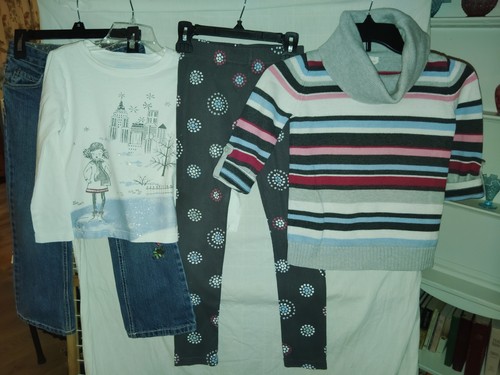 Crazy 6 sweater top - 8, 5/6