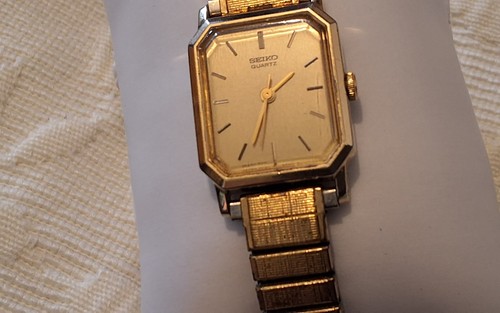 Seiko womans watch goldtone - seiko,