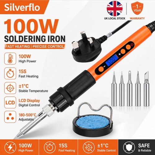 Soldering iron kit 100w - iron,