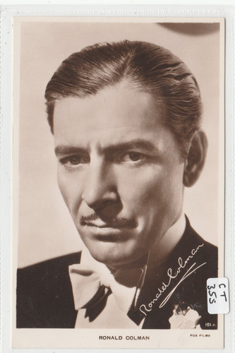 Ronald colman fox film - colman,