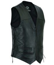 Classic Mens Black Leather