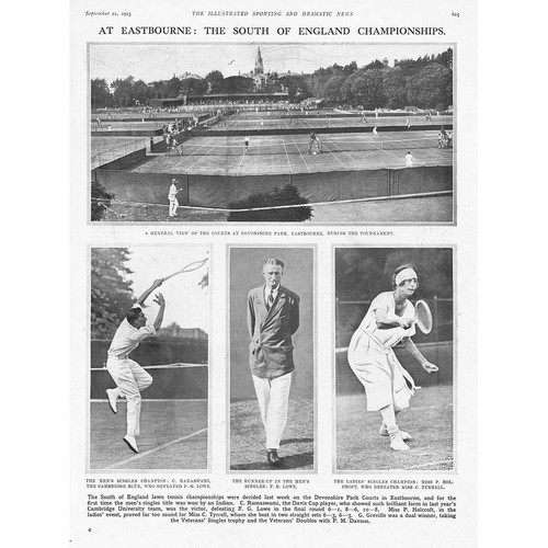 Tennis the south england - the,