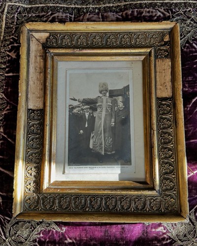 Antique framed postcard the - framed, ‘the