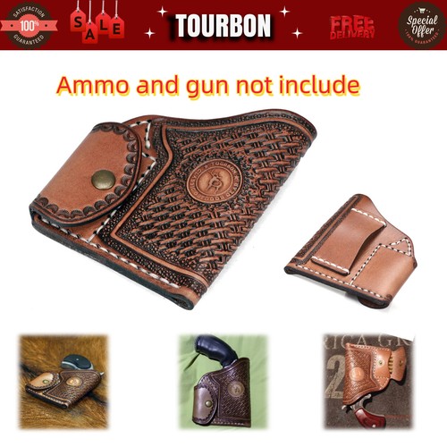Tourbon leather pocket - tourbon,
