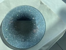 15cm Round Glitter edge Mirror