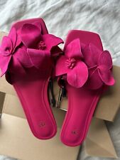 Zara Flat Leather Slider