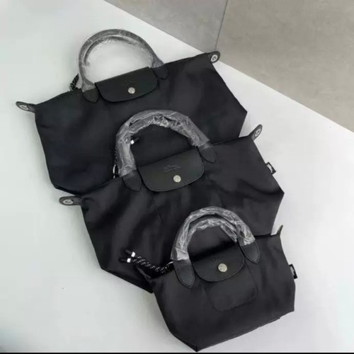 Mini tote bag black color - tote,