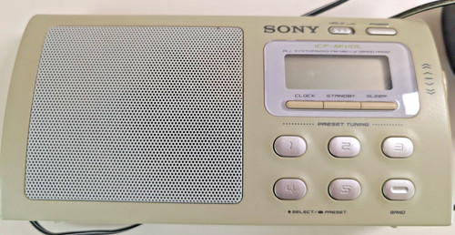 Sony icf m410l portable - icf-m410l,