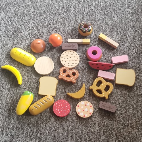 Food groups wooden play - food,