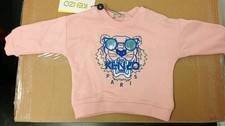Kids Kenzo Tiger Design Pink