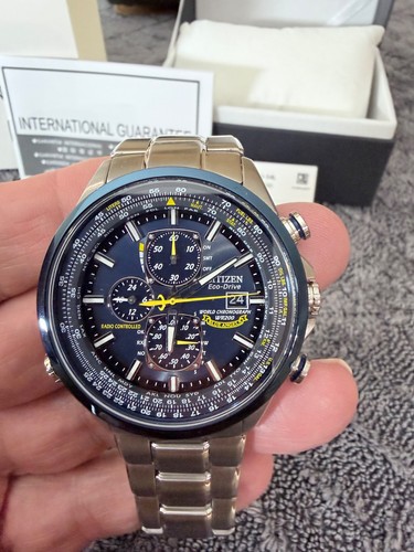 Citizen blue angels world - blue,