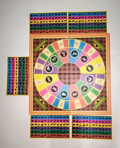 Vintage mandarin board game - mandarin,