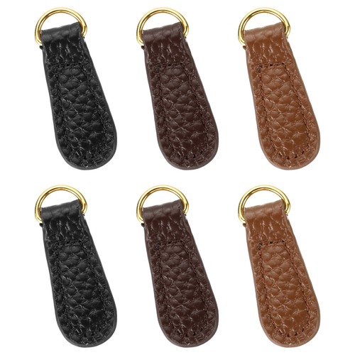 6pcs zipper pull litchi - zipper,