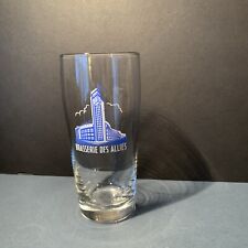 European Speciality Beer Glass Brasserie Des Allies. 13.75cm Tall 25cl