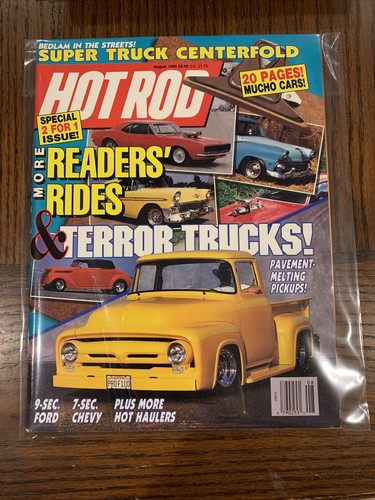 Hot rod magazine august - rod,
