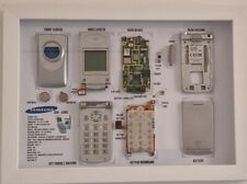 Samsung A300 Teardown Art, With Frame, Disassembled wall Art (Handmade) Unique